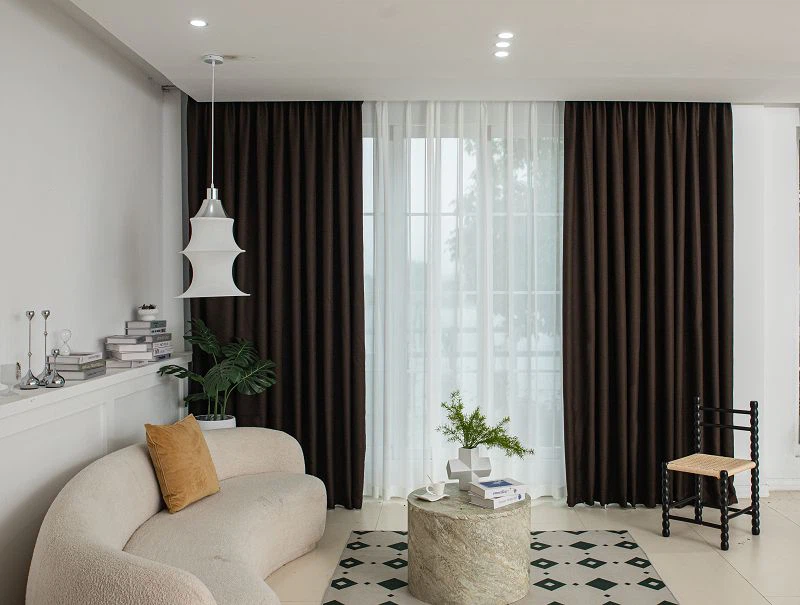 Plain pitimi twal fin blan rido